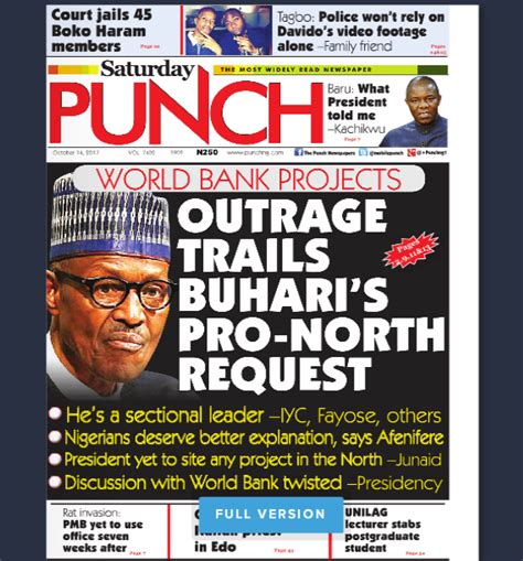 punch newspapers